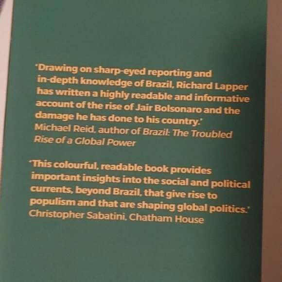 3/$13 Beef, Bible and bullets: Brazil in the age of Bolsonaro adult book - Picture 3 of 6